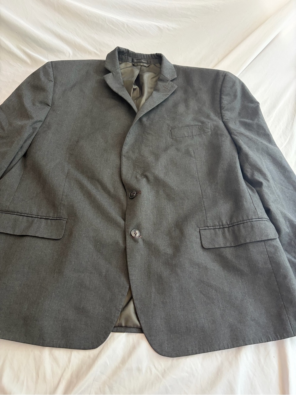 Van Heusen Men's Gray Sports Coat Blazer 50R
